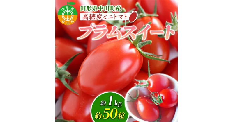 【ふるさと納税】【2025年先行予約】山形県中山町産高糖度ミニトマト (プラムスイート) 期間限定 数量限定 濃厚 リコピン 甘い おやつ サラダ 新鮮 F4A-0110