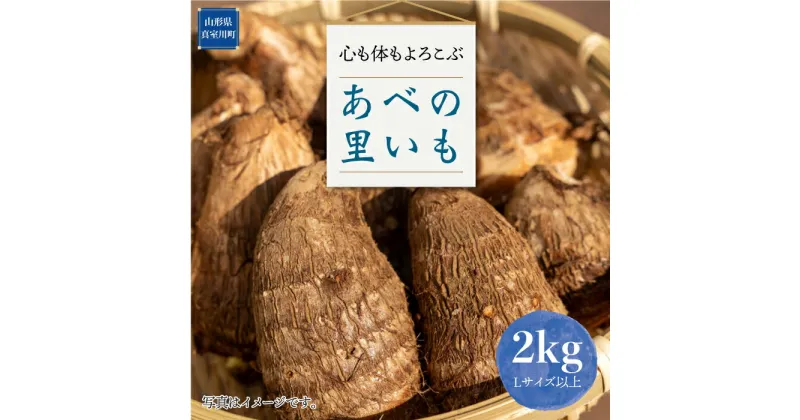 【ふるさと納税】 心も体もよろこぶ　あべの里いも2kg