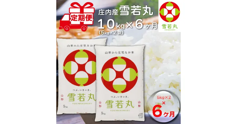 【ふるさと納税】 ＜11月中旬発送＞ 山形米 6か月定期便！ 雪若丸 10kg （入金期限：2024.10.25） ふるさと納税 米 定期便 山形県