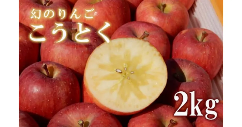 【ふるさと納税】No.2310りんご「こうとく」2kg【2024年度発送】