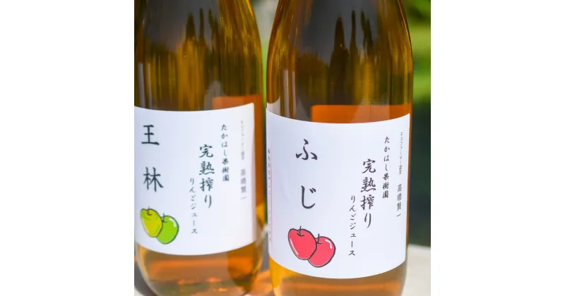 【ふるさと納税】No.2682りんご100％ストレートジュース飲み比べセット（1000ml×2）