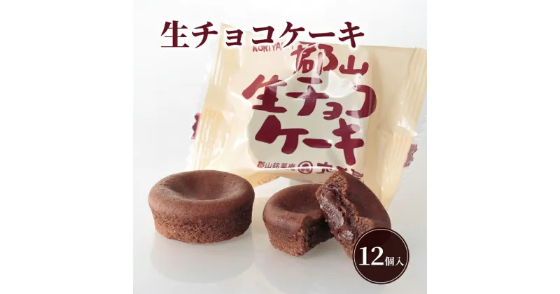 【ふるさと納税】生チョコケーキ12個入