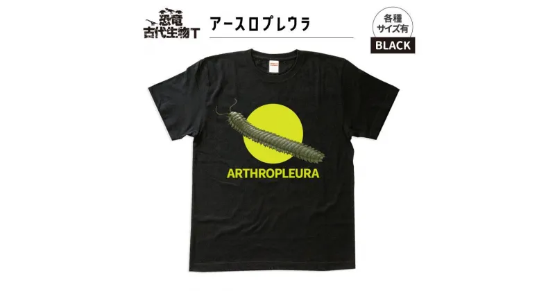 【ふるさと納税】恐竜・古代生物Tシャツ　アースロプレウラ002　