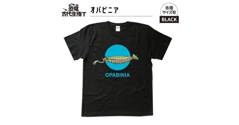 【ふるさと納税】恐竜・古代生物Tシャツ　オパビニア 012