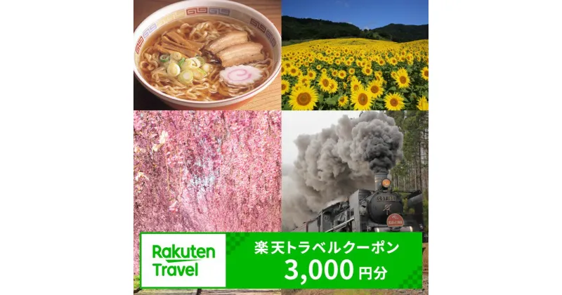 【ふるさと納税】福島県喜多方市の対象施設で使える楽天トラベルクーポン寄附額10,000円　【07208-0441】