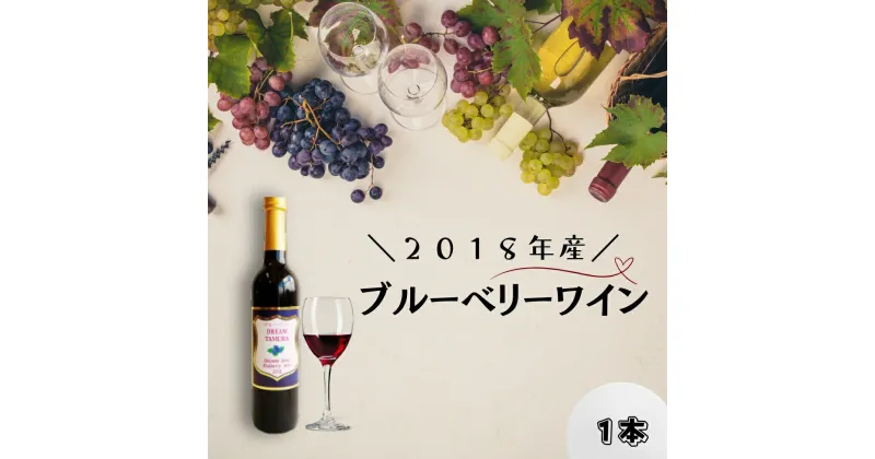 【ふるさと納税】ブルーベリーワイン2018 お酒 ワイン フルーツワイン アルコール ブルーベリー ギフト 国産 おすすめ お歳暮 送料無料 緊急支援品 生活応援 コロナ支援 福島県 田村市 堂山健康ブルーベリー園