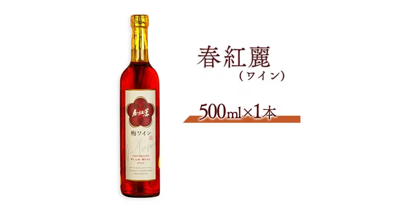 【ふるさと納税】春紅麗(ワイン）500ml【44006】