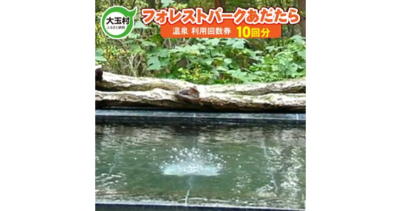 【ふるさと納税】フォレストパークあだたら 温泉 回数券【10038】チケット