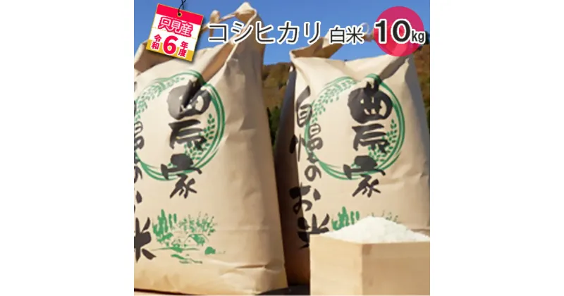 【ふるさと納税】【中野米店】令和6年　只見産　コシヒカリ　白米　10kg　 お米 ライス ご飯 主食 自然首都 おにぎり お弁当 福島県産 ユネスコエコパーク 精米