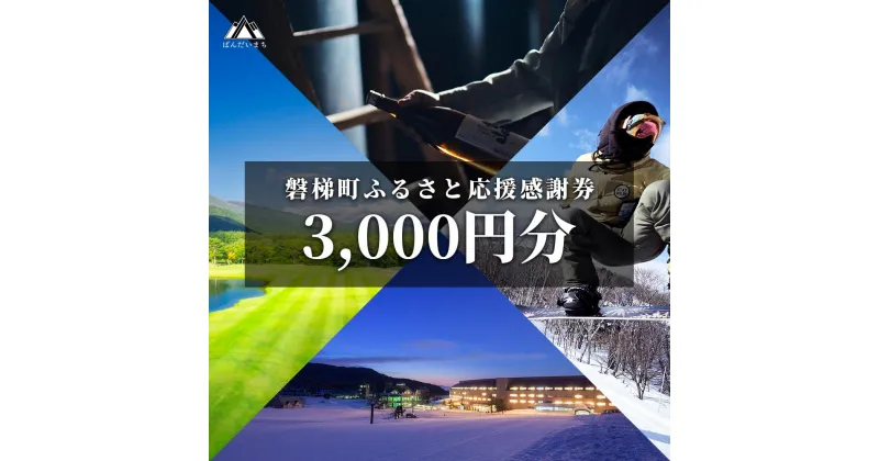 【ふるさと納税】町内の星野リゾートでも利用可　磐梯町ふるさと応援感謝券 (3,000円分)