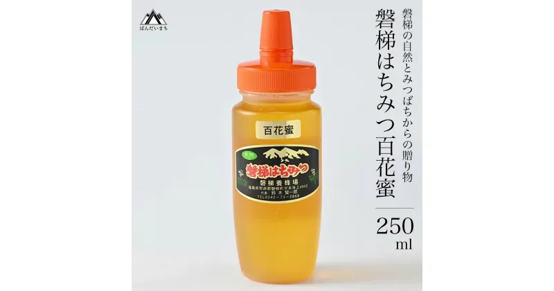 【ふるさと納税】国産はちみつ　磐梯はちみつ　百花蜜　250g