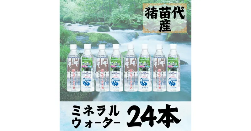 【ふるさと納税】猪苗代の天然水 1箱 (500ml×24本)　飲料類・水・ミネラルウォーター