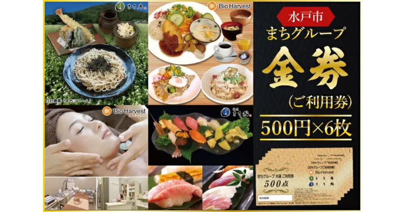 【ふるさと納税】まちグループ　金券(ご利用券)【飲食チケット チケット お食事券 水戸市 茨城県】（BZ-1）