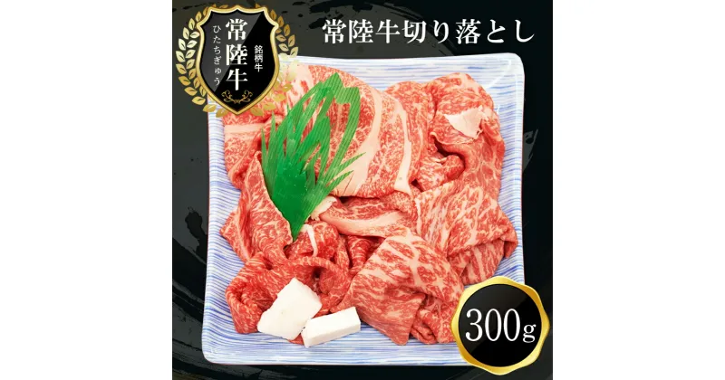 【ふるさと納税】B-21　常陸牛　おいしい切り落とし(300g)【肉 お肉 牛肉 切り落とし 茨城県 日立市】