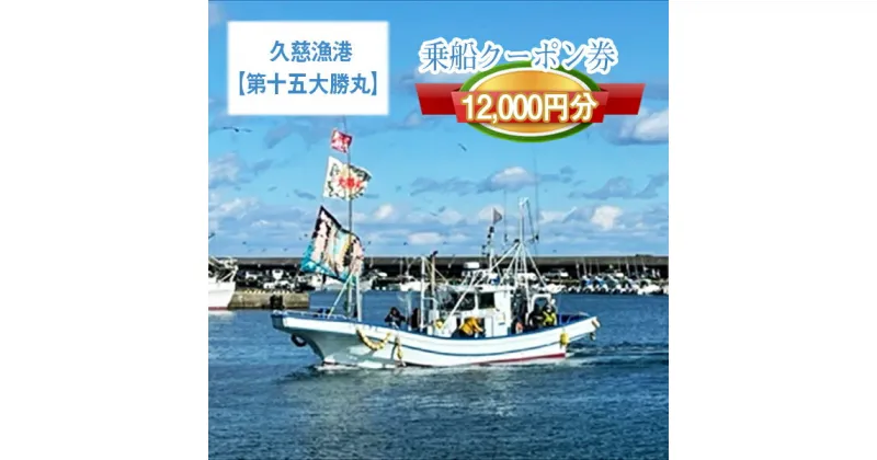 【ふるさと納税】G－19 茨城県日立市 久慈漁港【第十五大勝丸】で使えるクーポン券（12000円分）【乗船券 クーポン券 茨城県 日立市】