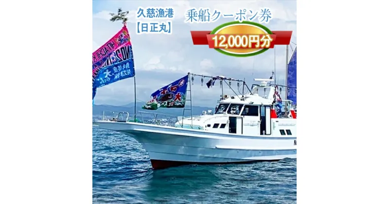 【ふるさと納税】G－4 茨城県日立市 久慈漁港【日正丸】で使えるクーポン券（12000円分）【乗船券 クーポン券 茨城県 日立市】