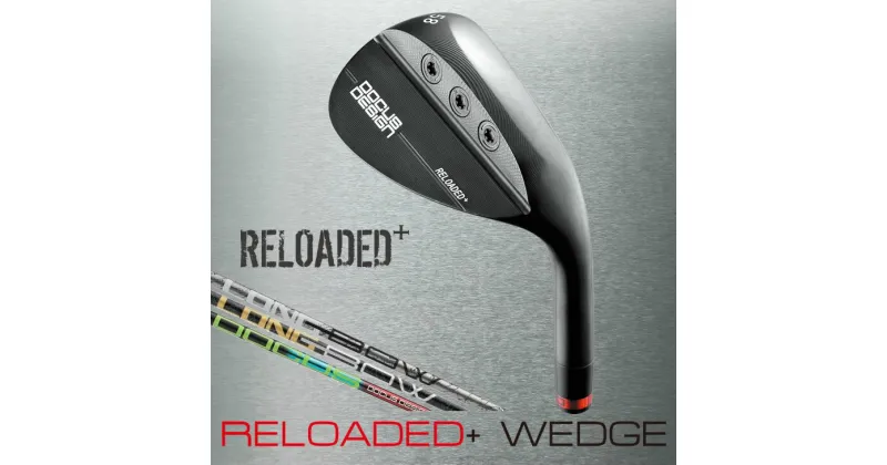 【ふるさと納税】RELOADED+ ウェッジ ブラック LONGBOW NEO IRON GOLD／SILVER／RADAR MODUS3 TOUR 105 | ゴルフ DOCUS クラブ ごるふ golf スポーツ スポーツ用品 こだわり おしゃれ デューカス 茨城県 古河市 送料無料 ゴルフ用品 人気 _CZ30