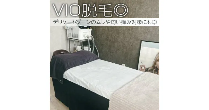 【ふるさと納税】 VIO脱毛 ◎デリケートゾーンのムレや匂い痒み対策にも◎| 体験 施術 脱毛 VIO 茨城県 古河市 関東 _FL02