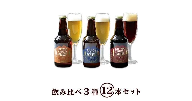 【ふるさと納税】ビール 14-8しもつまクラフトビール12本セット