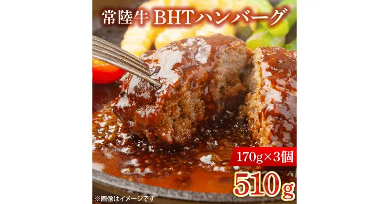 【ふるさと納税】常陸牛　BHTハンバーグ（BY001）