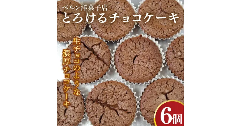 【ふるさと納税】とろけるチョコケーキ(CK003)