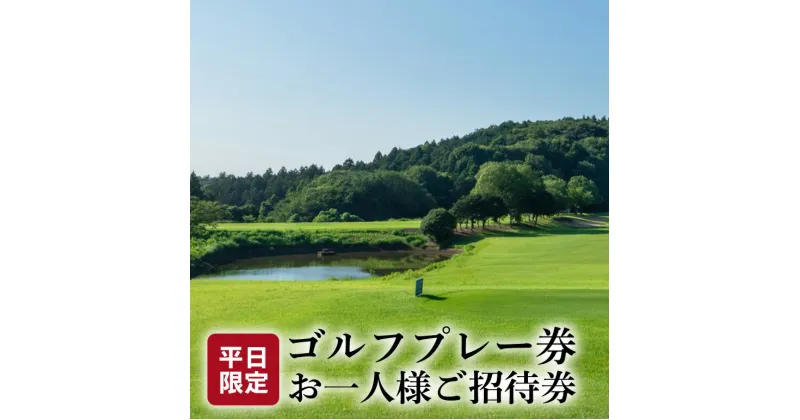 【ふるさと納税】平日ゴルフプレー券 お一人様ご招待券【扶桑カントリー倶楽部】